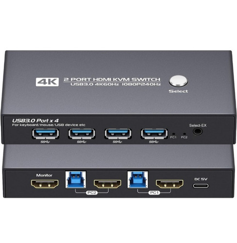 Splitter switch hdmi compatto - splitter,