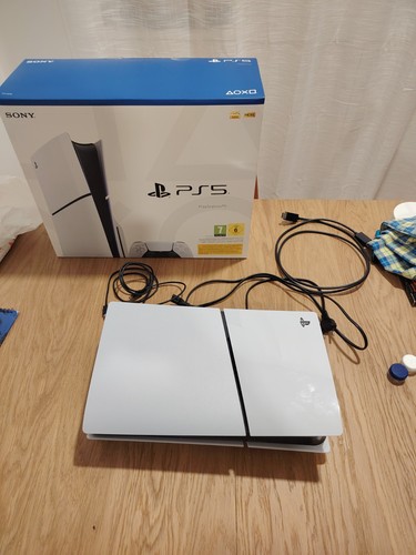 Ps5 slim con - lettore, disco